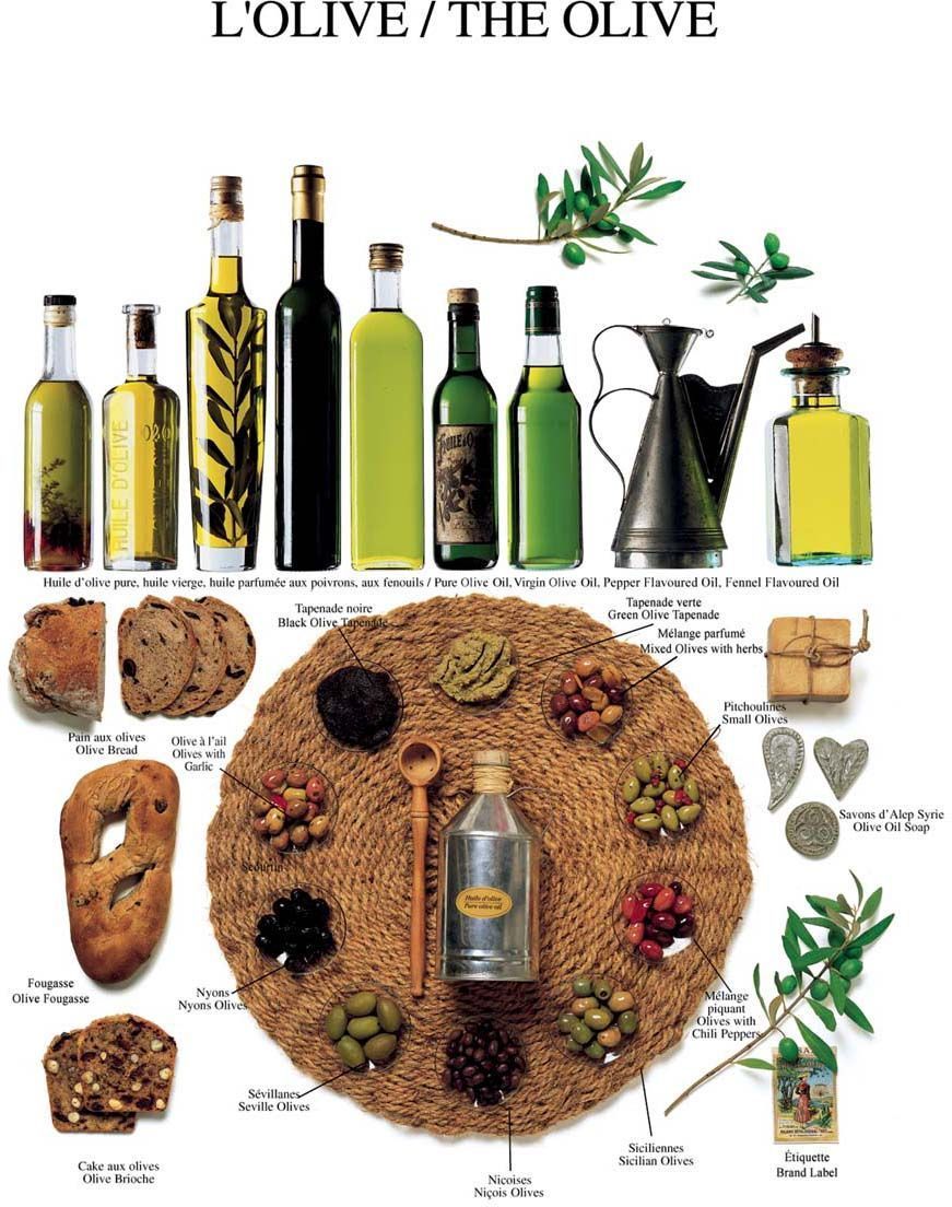 Affiche L'olive 40x50 cm