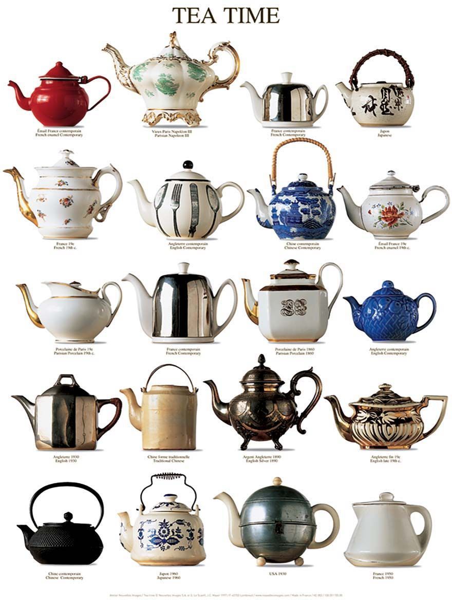 Affiche Tea time 40x50 cm