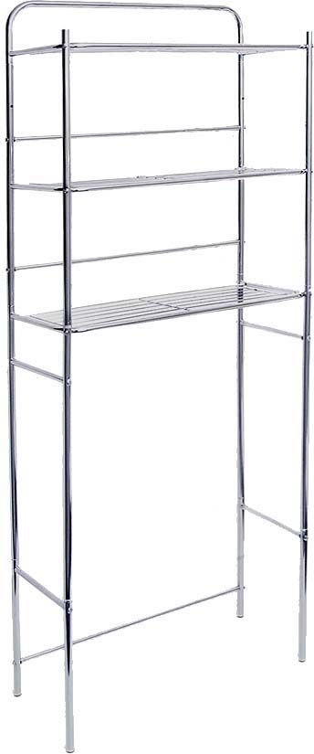 Etagère de rangement WC en métal