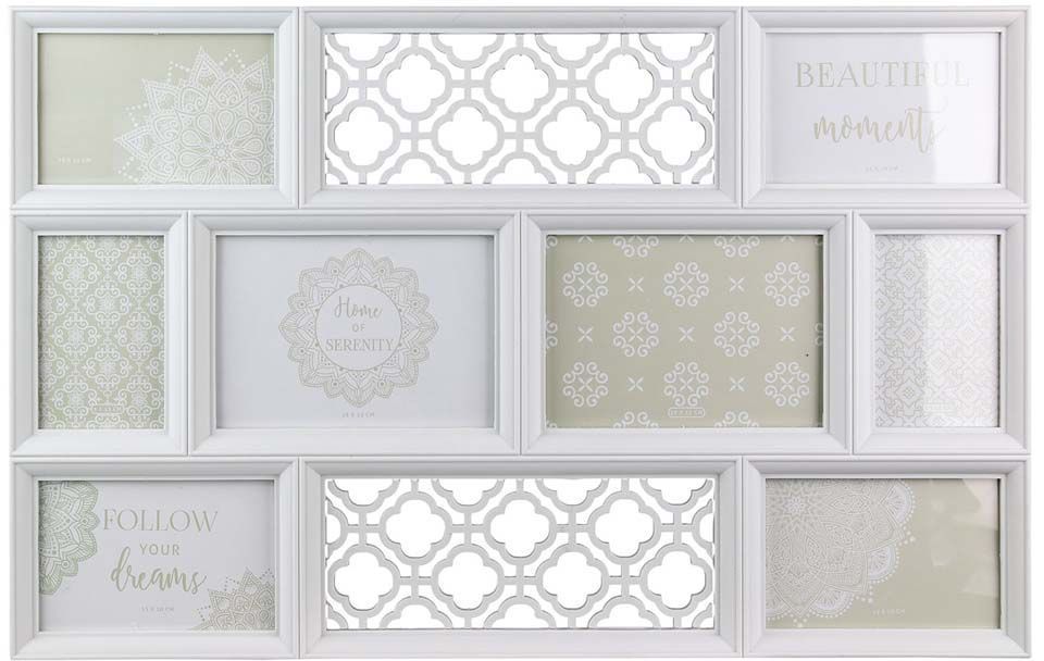 Cadre photo pêle-mêle 8 cadres Ethnical