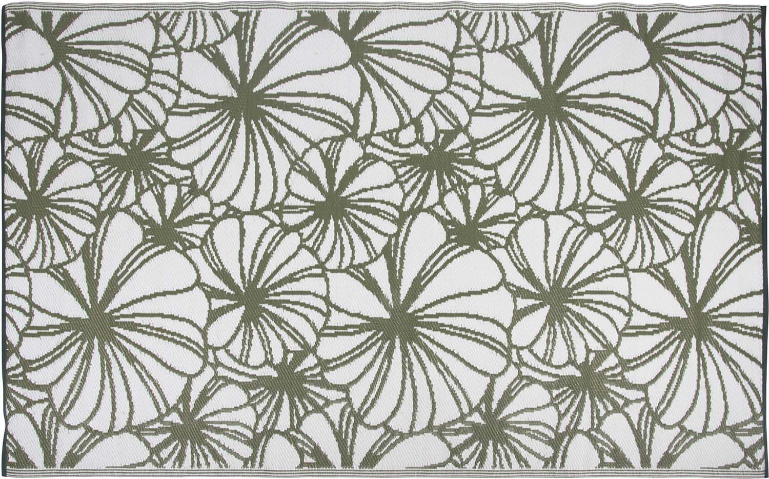 Tapis de jardin réversible motif Floral