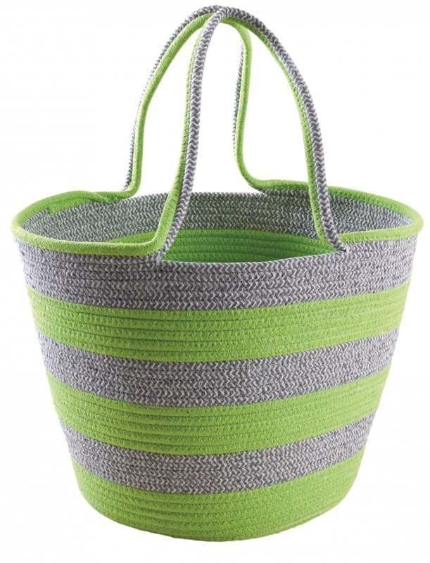 Sac cabas fluo en corde et en coton
