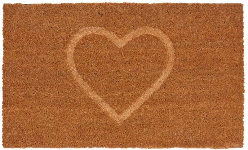 Paillasson en fibres de coco coeur thermopressé