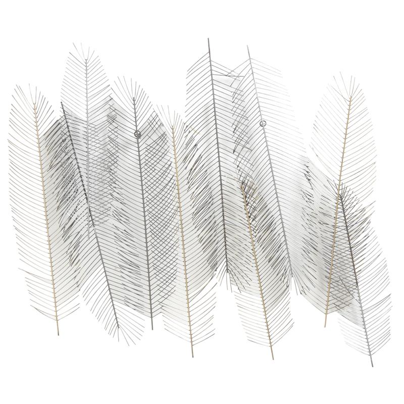 Décoration murale feuilles 1m