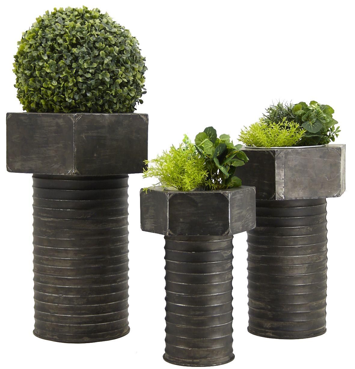 Cache-pots Boulon (Lot de 3)