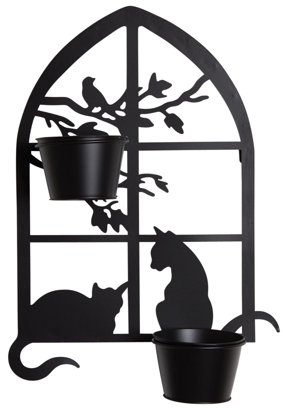 Cadre chat métal laqué