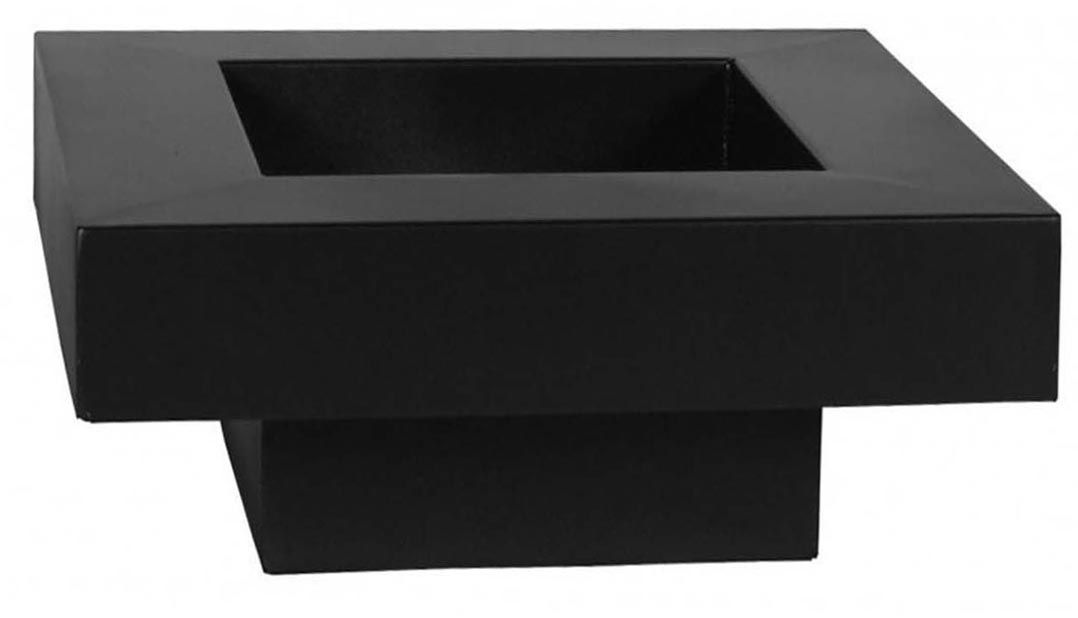 Brasero en acier peint plateau design 70 cm