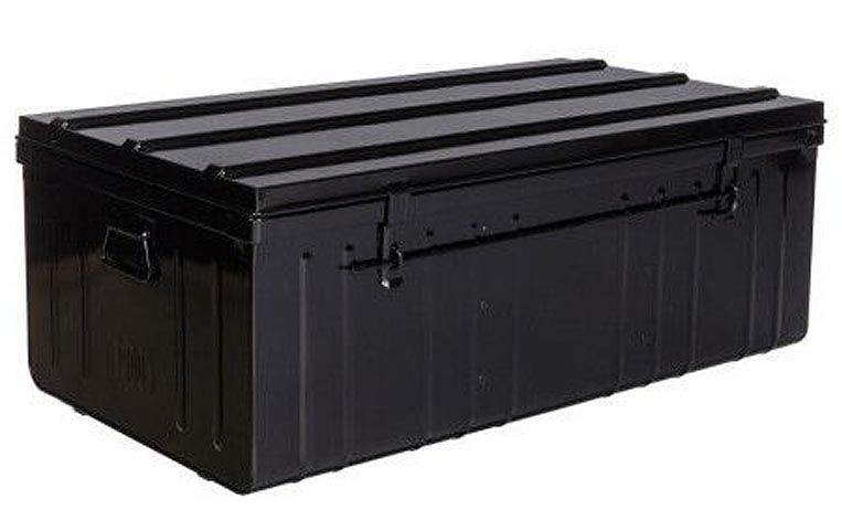 Malle armoire en acier 2 en 1