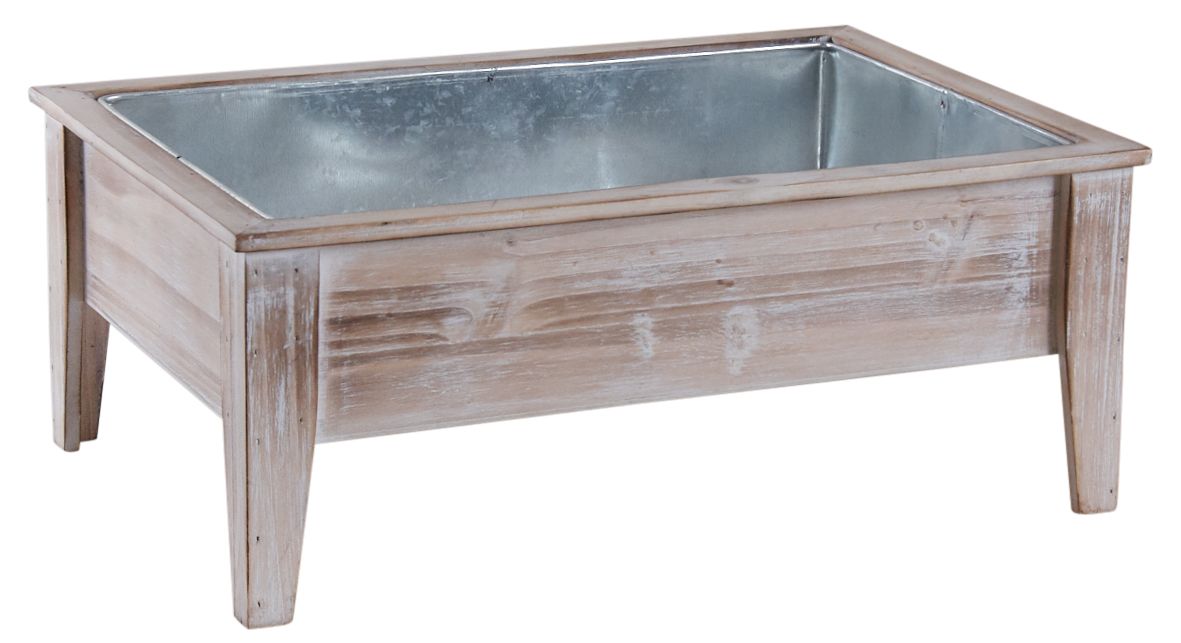 Mini carré potager en bois