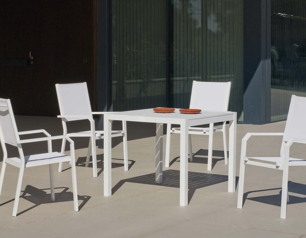 Salon de jardin en aluminium 4 places Gemona