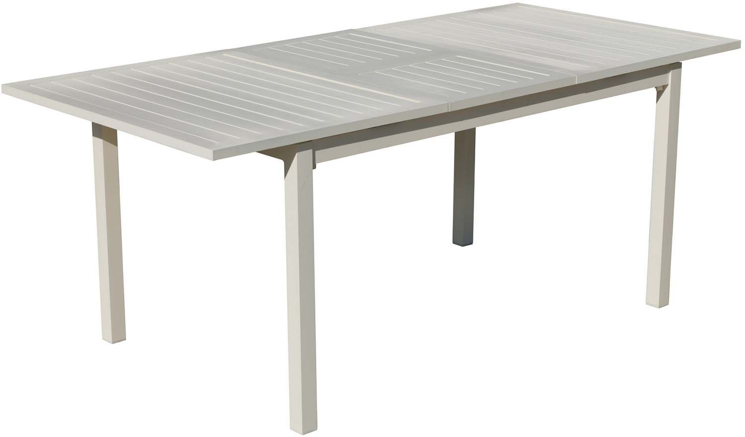 Table de jardin en aluminium extensible Sarana