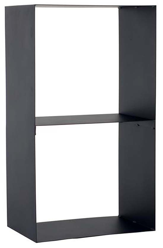 Porte-bûches 2 étages en acier Lublin