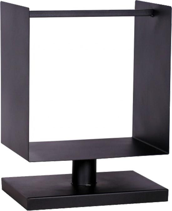 Porte-bûches sur pied design 45 cm