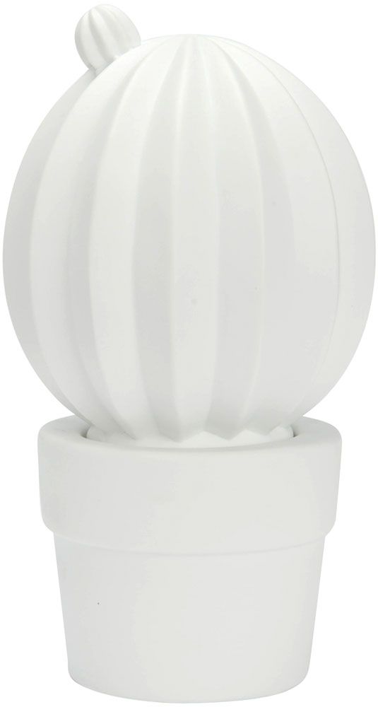 Lampe déco blanche cactus Veracruz