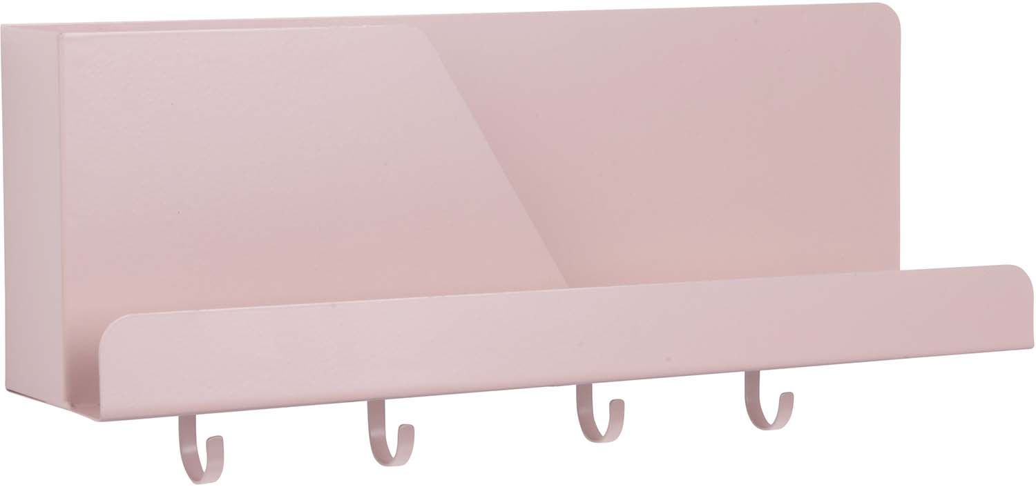 Etagère murale en métal 4 crochets Perky