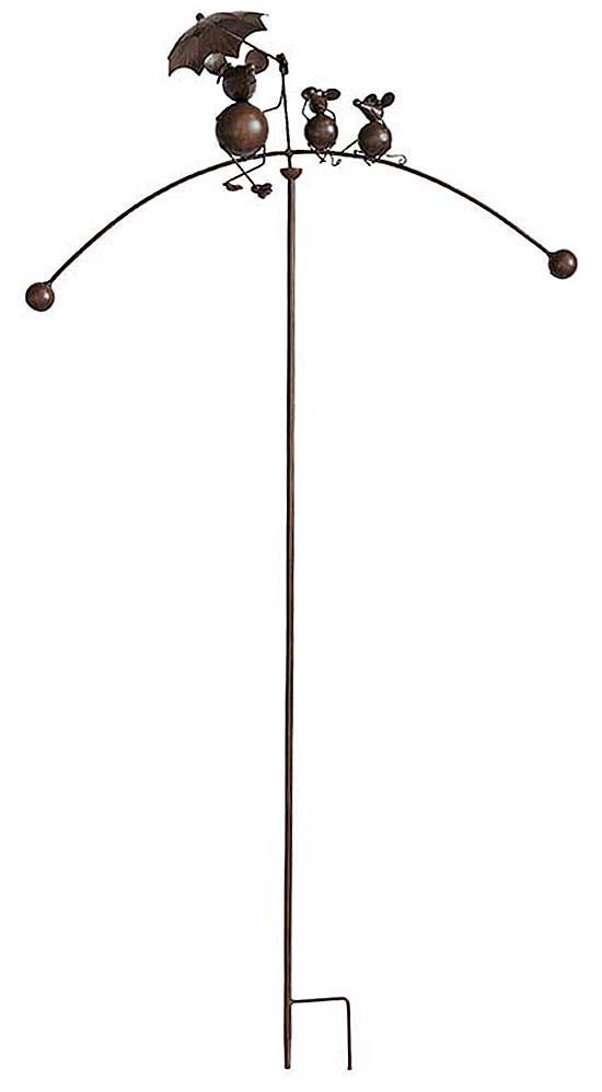 Mobile en fonte famille souris