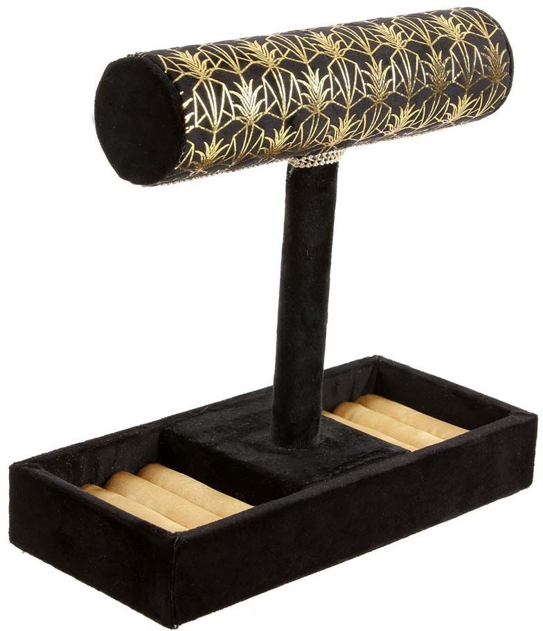 Porte-bijoux en velours 23 cm Deco Art