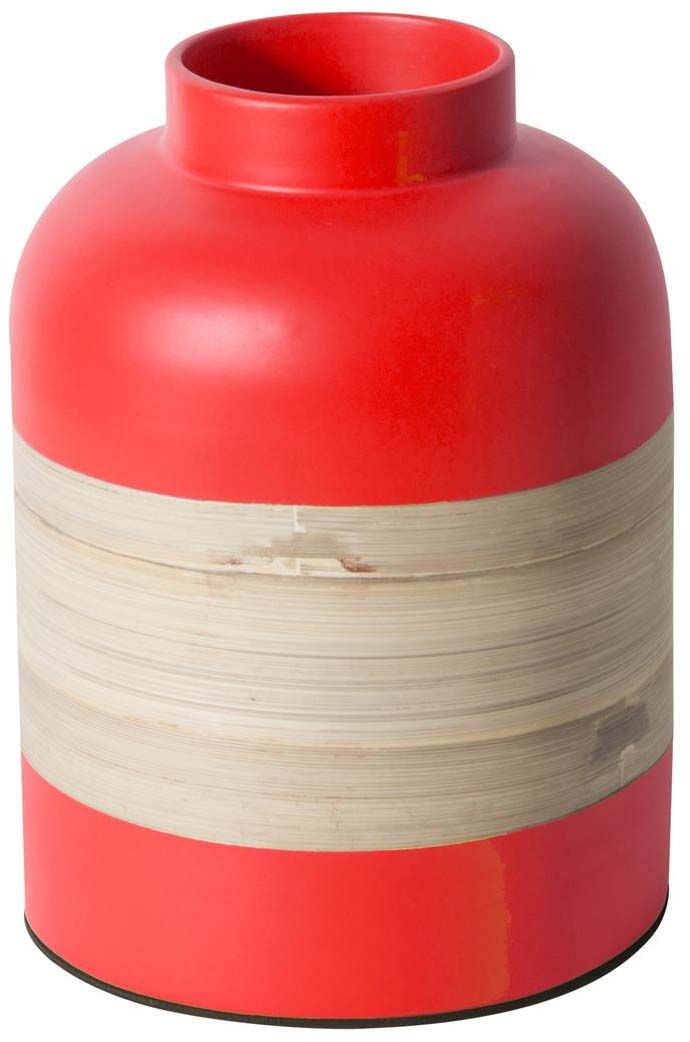 Pot décoratif en bambou 22 cm