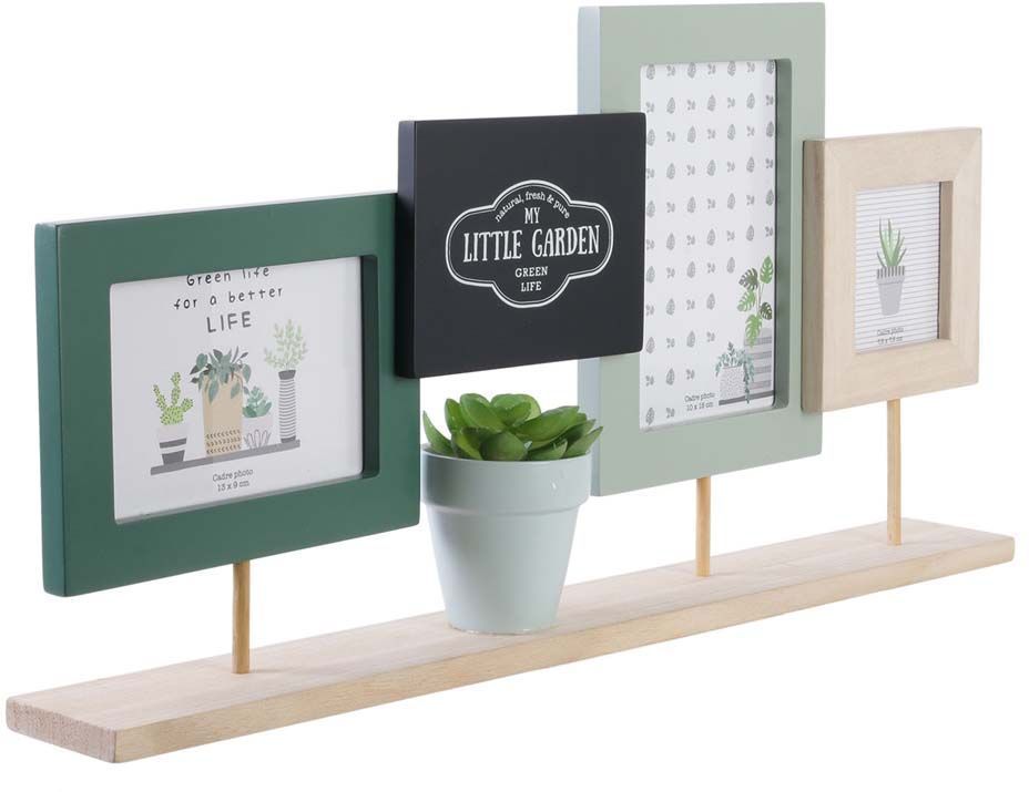 Porte photos et plante artificielle My Little Market