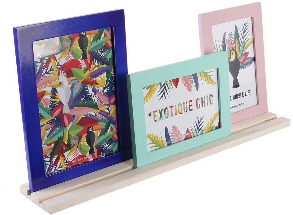 Pêle-mêle 3 cadres photos Exotique