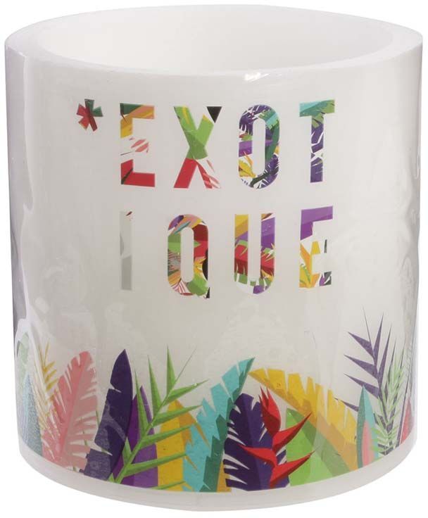 Bougie LED Exotique 15 cm Exotique