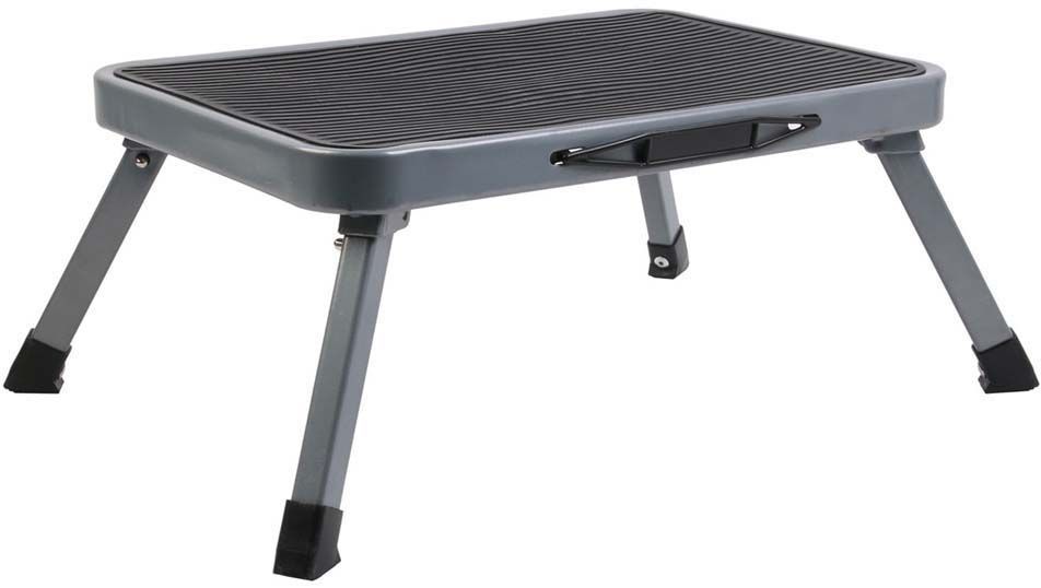 Marchepied pliant en métal marche antidérapante