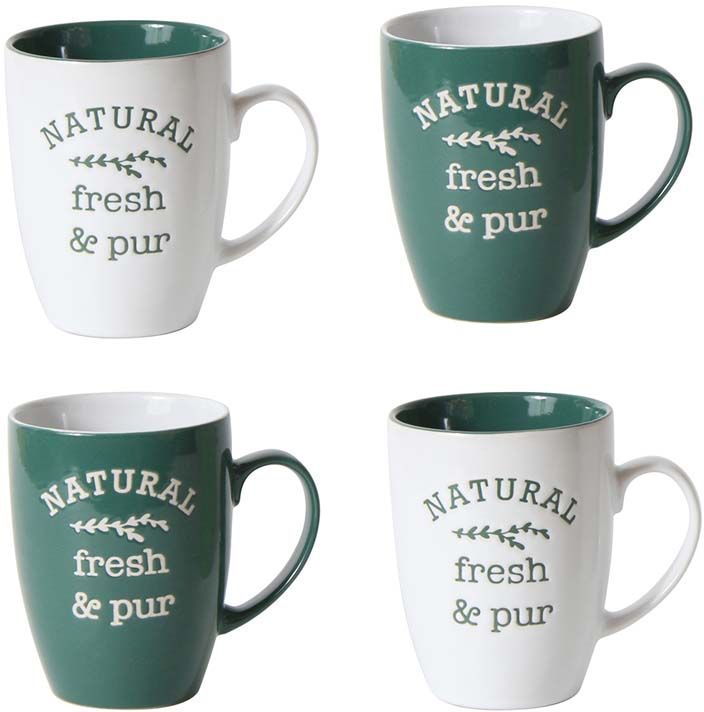 Mugs 25 cl My Little Market (Lot de 4)