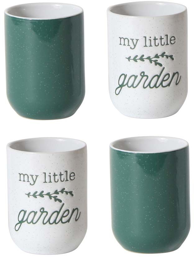 Tasse expresso My Little Market (Lot de 4)