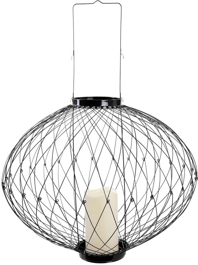 Lanterne rétractable avec photophore LED