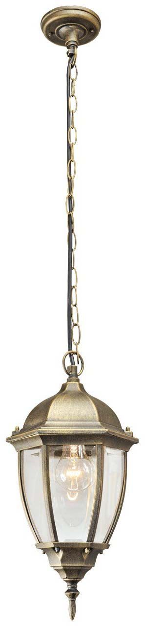 Suspension extérieure or patiné 102 cm