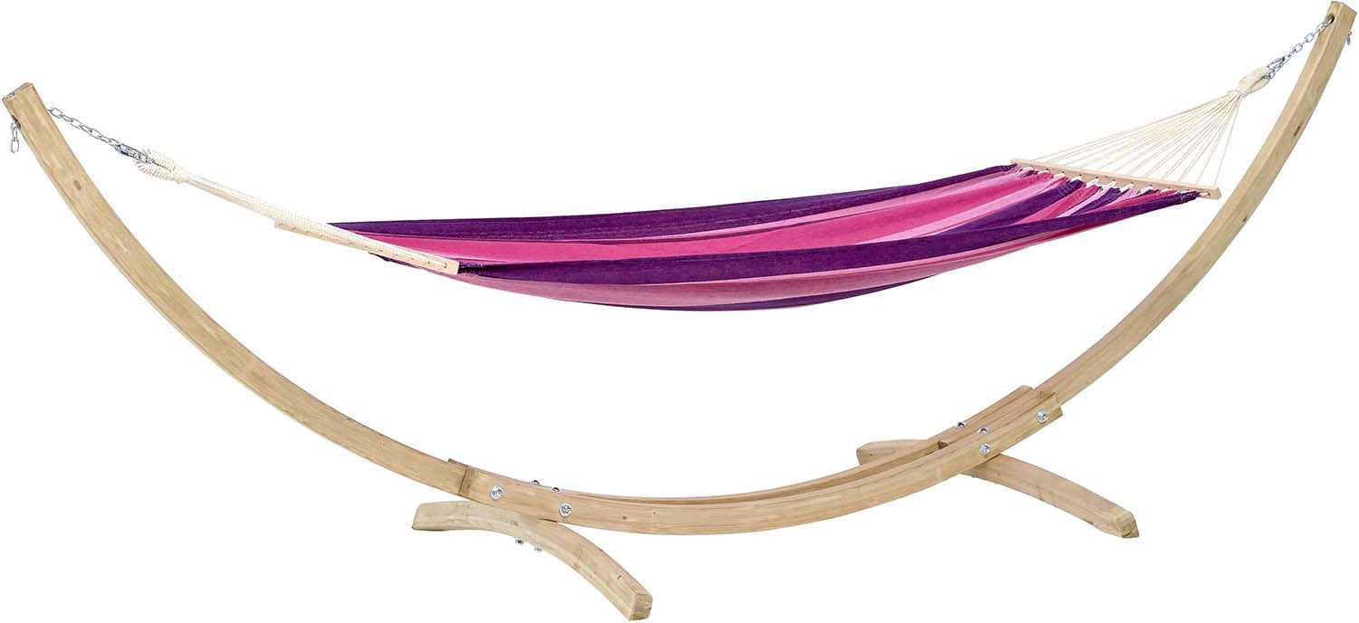 Hamac avec support en bois StarSet Candy