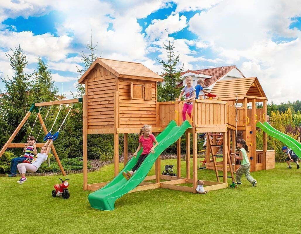 Plateforme de jeux en bois Play Box