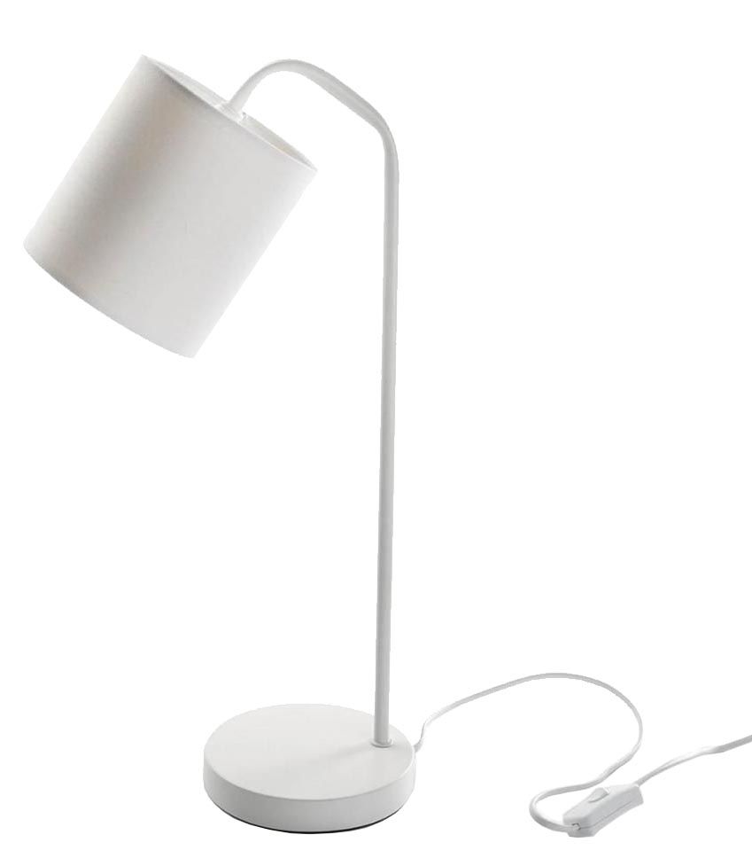 Lampe de bureau design blanche Buddy