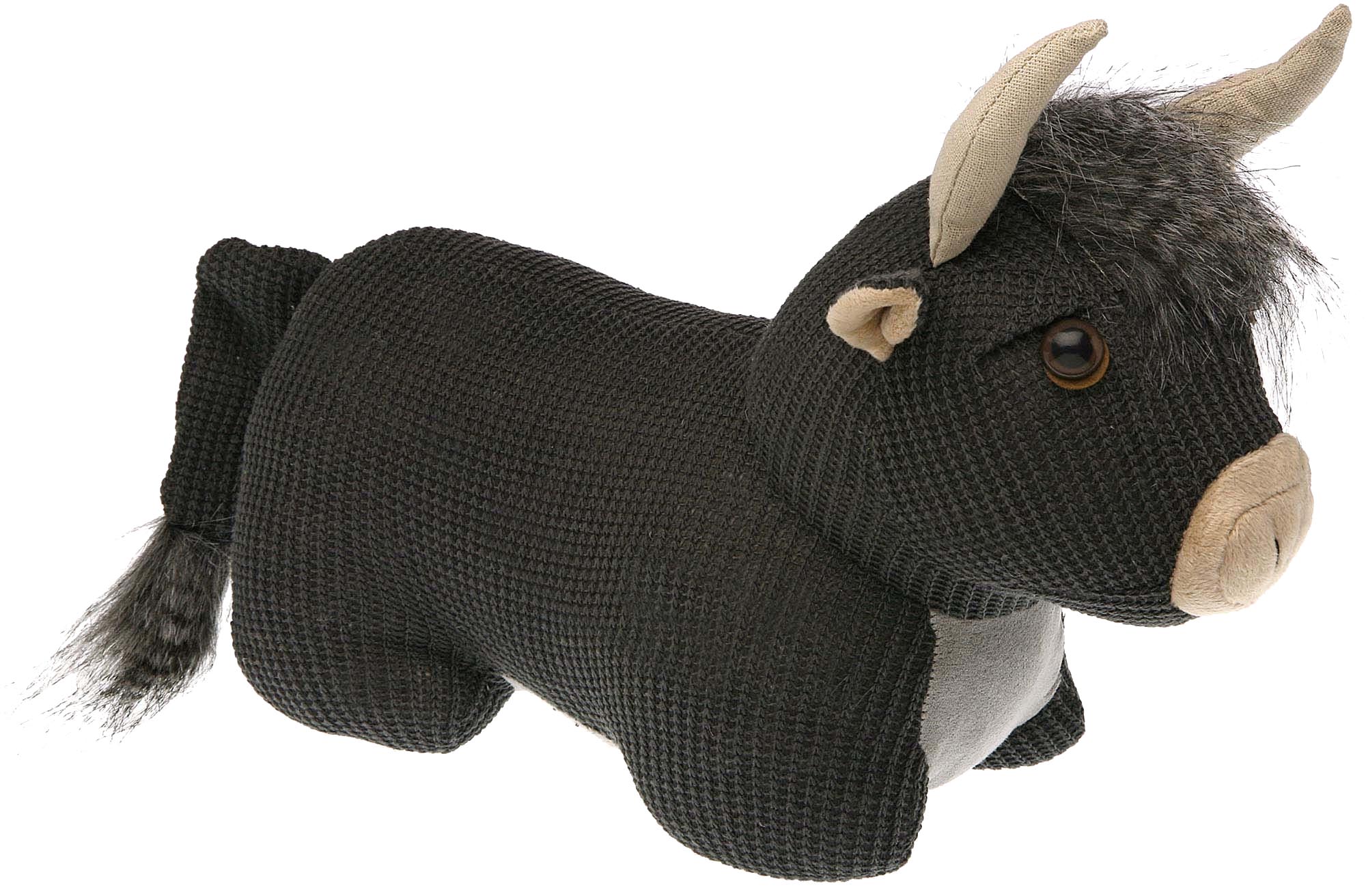 Cale-porte en tissu vache 32 cm