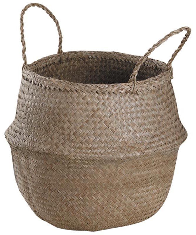 Sac rond en jonc de mer pliant Diamètre 30 cm