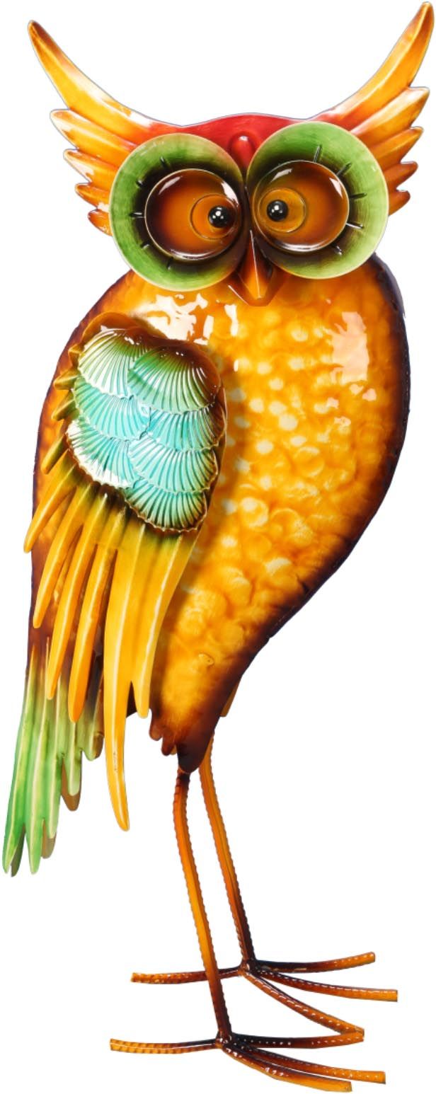 Hibou design en métal décoratif 52 cm