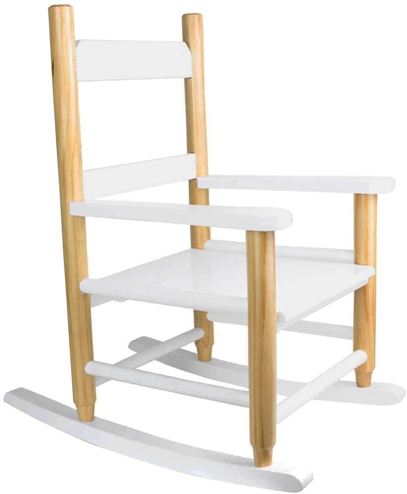 Fauteuil à bascule pour enfant en bois