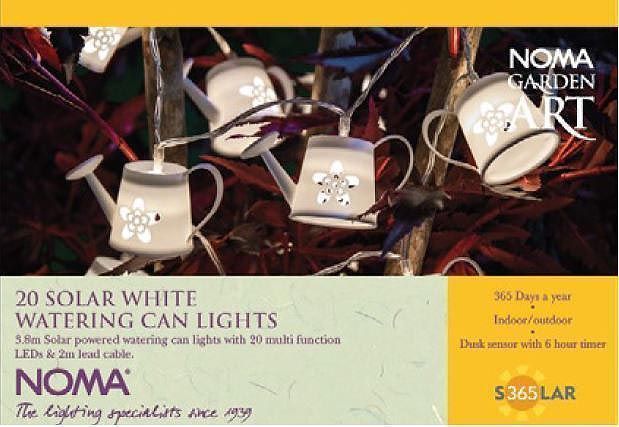 Guirlande lumineuse arrosoirs 20 leds