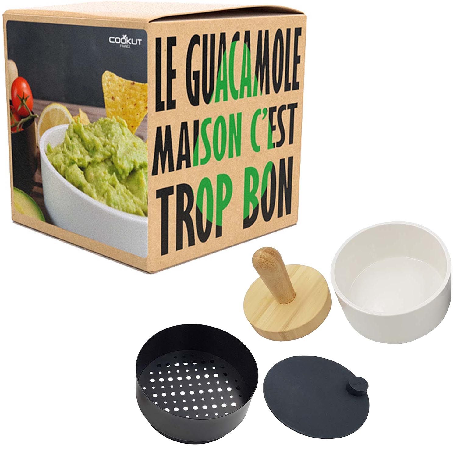 Ustensile 3 en 1 guacamole maison