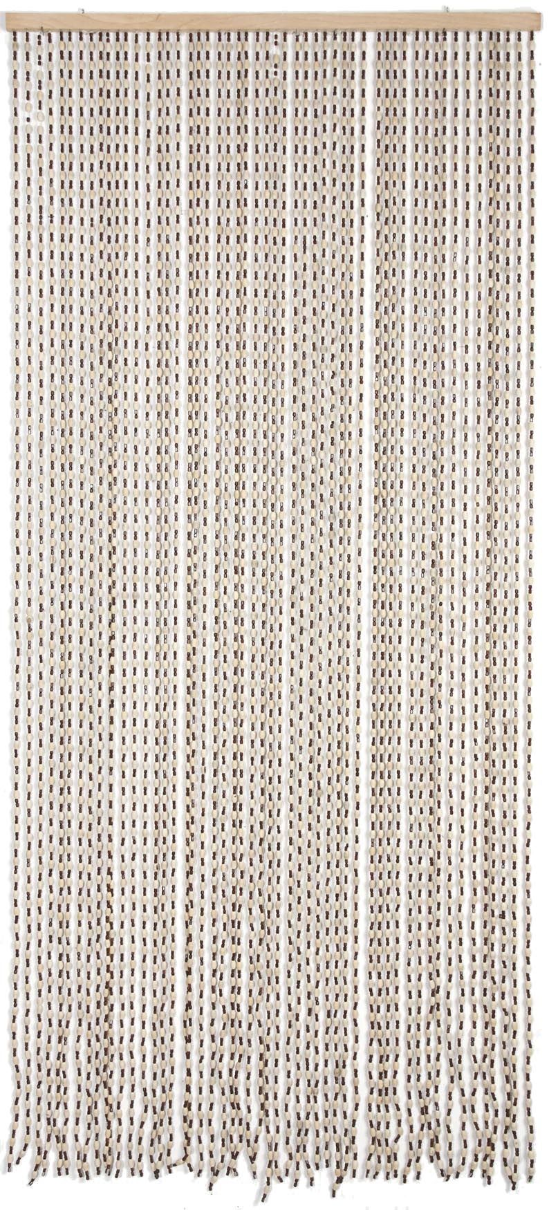 Rideau de porte en bois 52 pendants