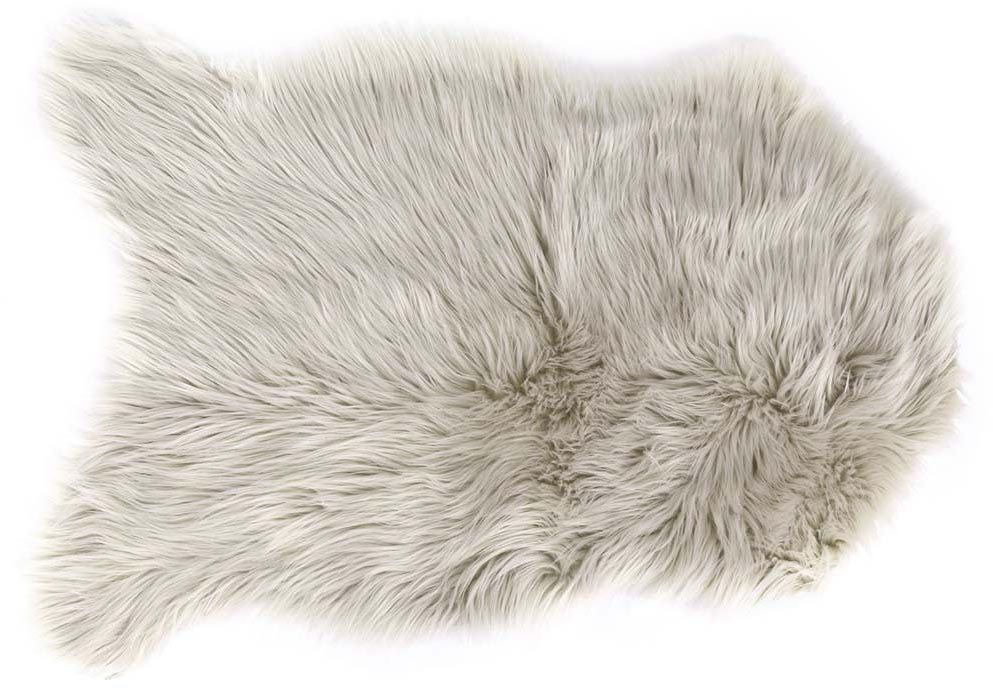 Tapis fausse fourrure Cocoon 60 x 90 cm