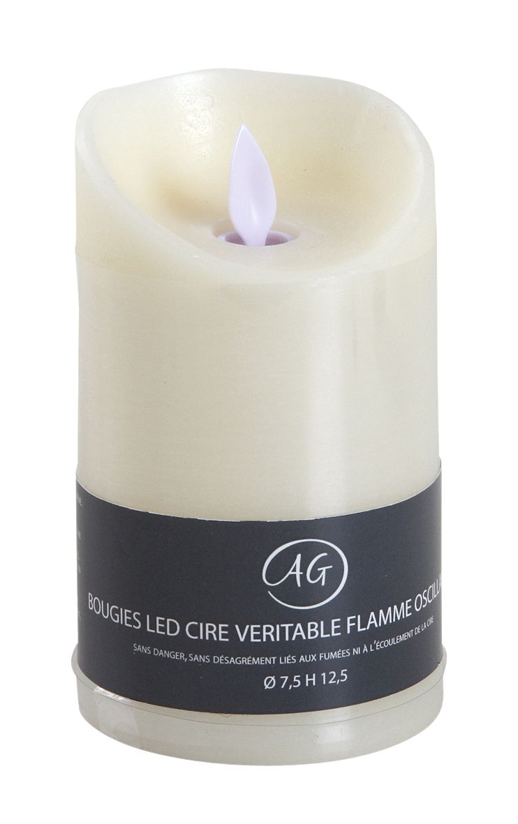 Bougie à LEDs parfumée Vanille Moyen modèle