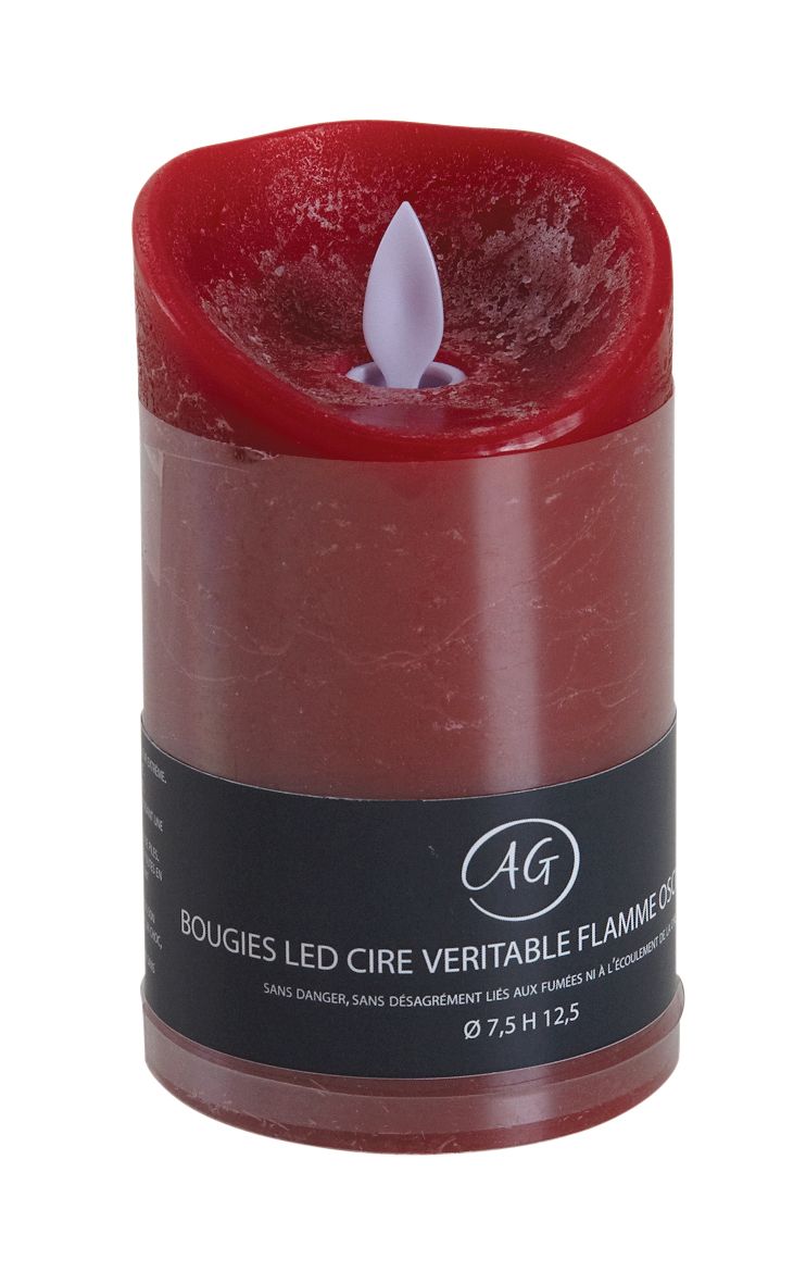 Bougie à LED parfumée Fruits Rouges Moyen modèle