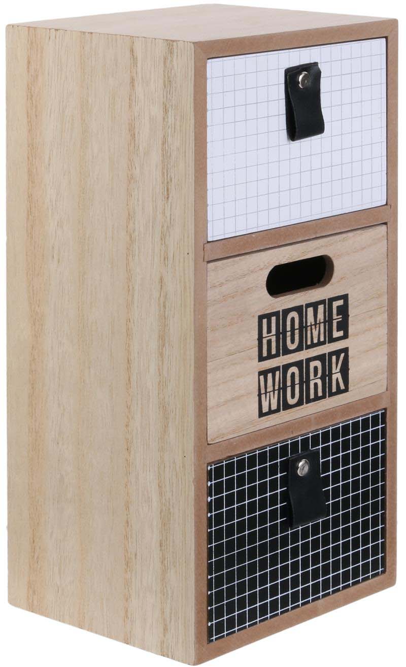 Petit rangement 3 tiroirs Happy working