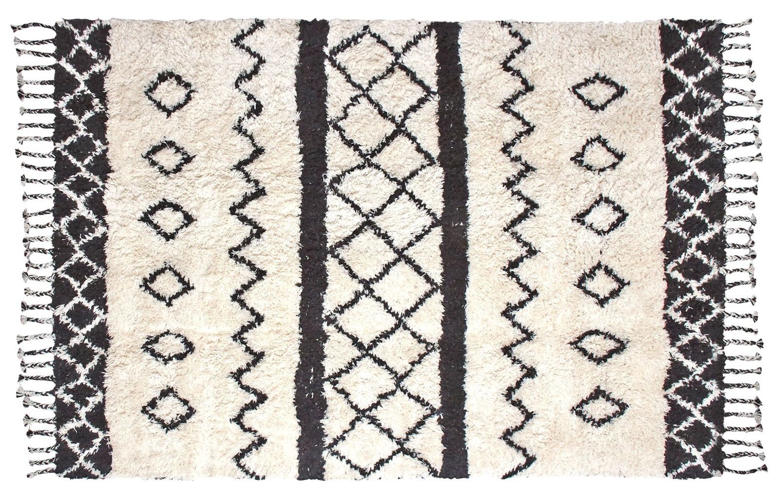 Tapis berbère en laine Gaïa