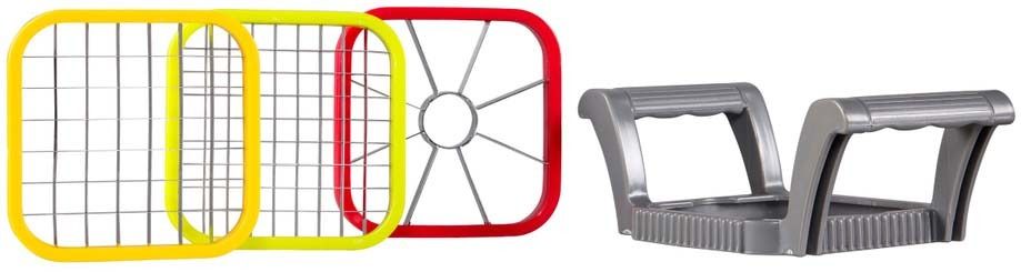 Coupe frites et pommes 3 lames