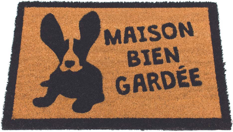 Paillasson fibres de coco Maison bien gardée
