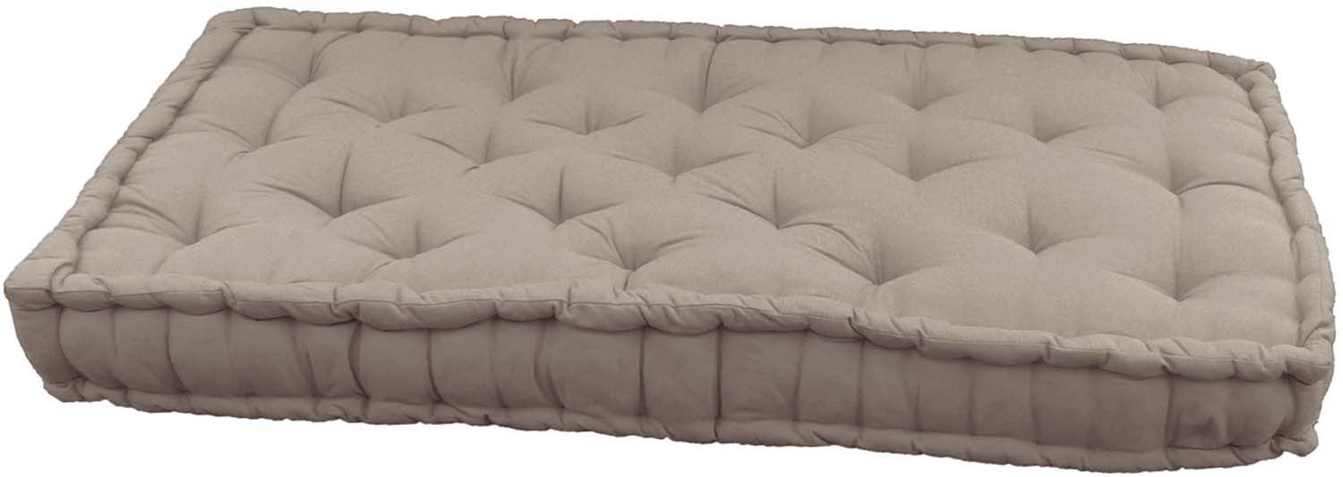 Coussin de palette en coton coloré 120 cm