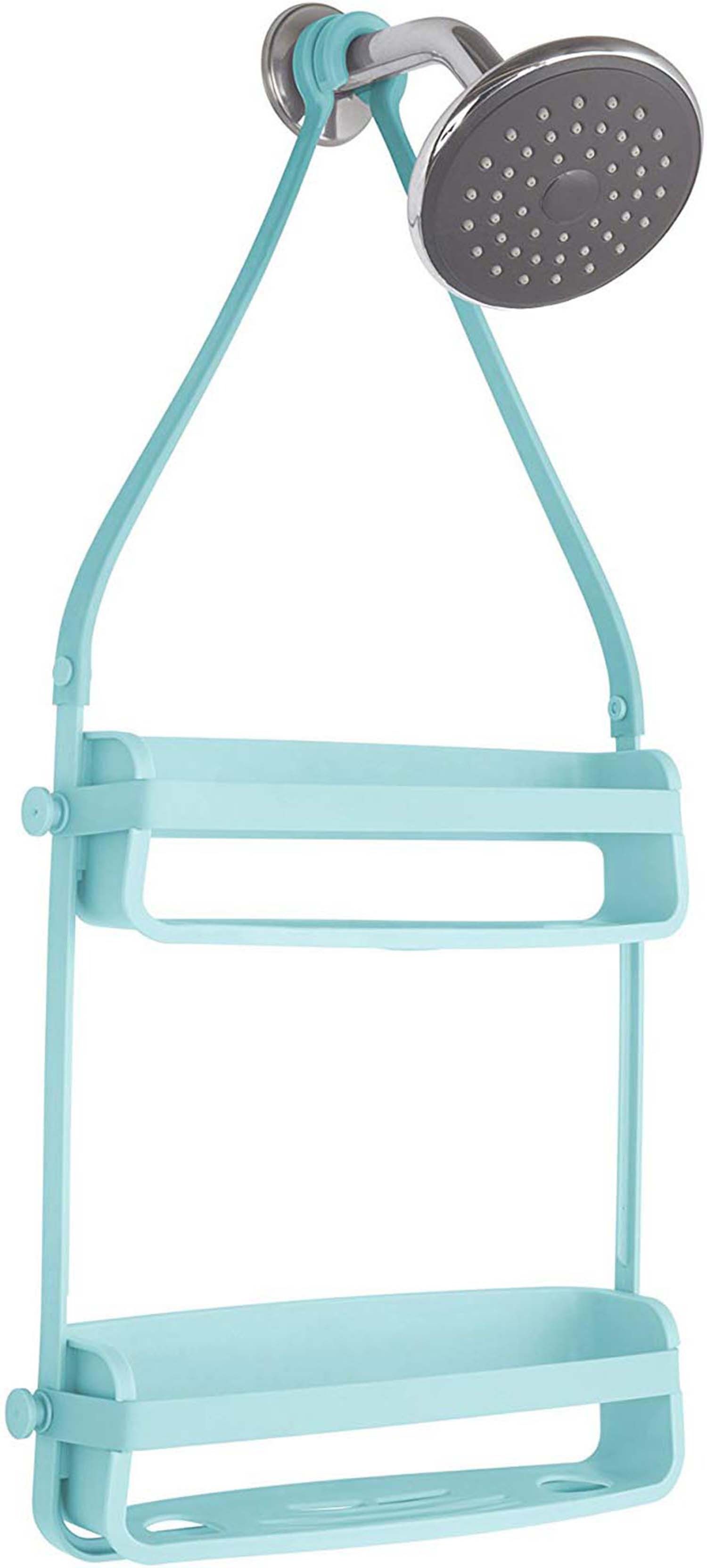 Support accessoires de douche 2 étagères Flex