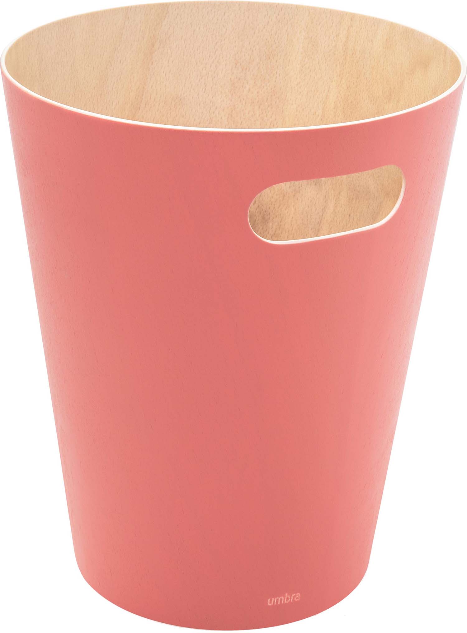 Corbeille en bois avec poignée de transport